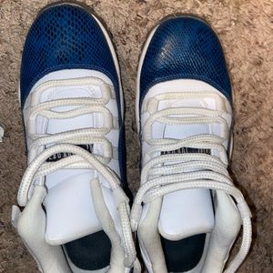 Jordan 11 Retro Low GS 'Navy Snakeskin' 2019